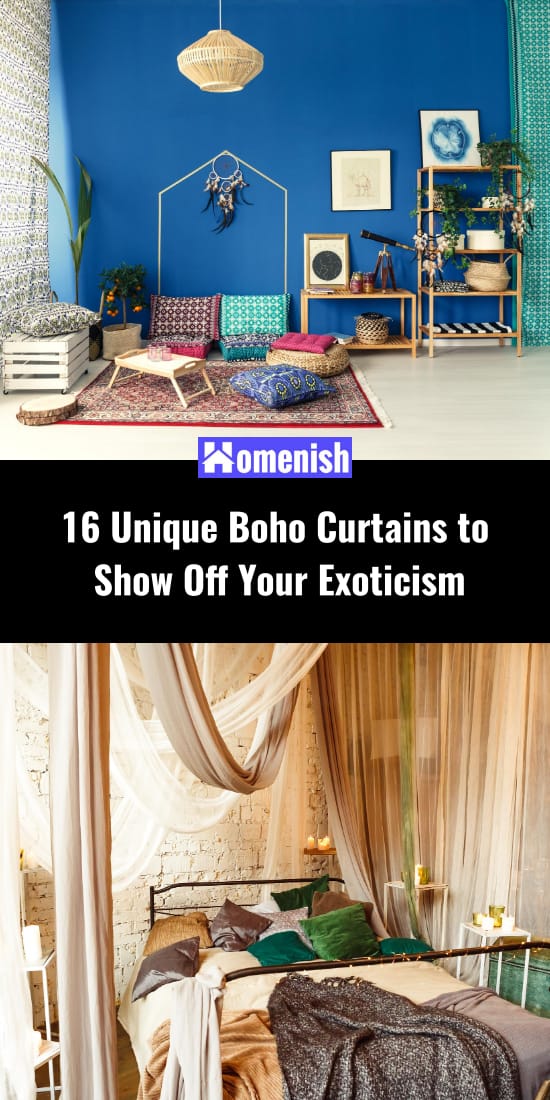 16款獨特的波西米亞窗簾，展示你的異國情調
