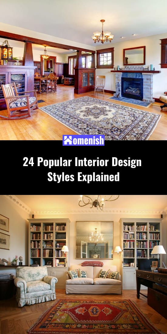 24種流行的室內設計風格解釋