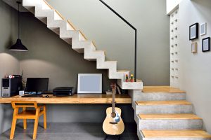 樓梯牆顏色組合的想法