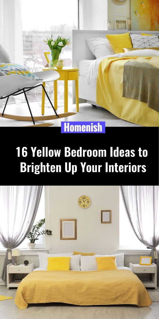 16個黃色臥室點子點亮室內空間