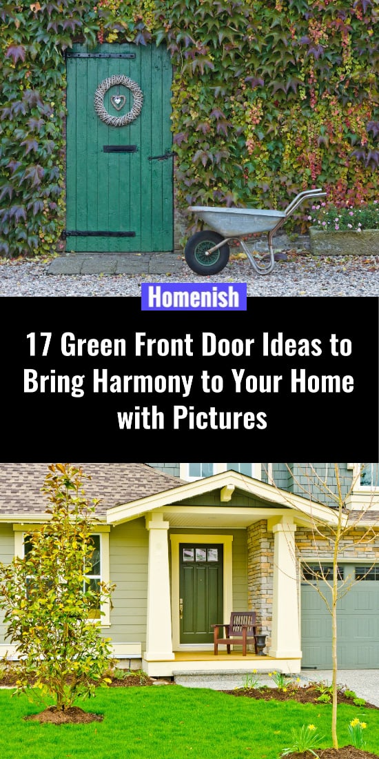 17-Green-Front-Door-Ideas-to-Bring-Harmony-to-Your-Home-with-Pictures