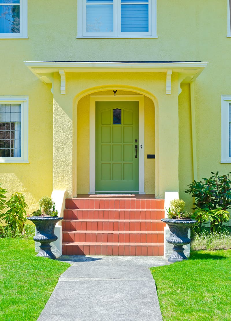 Bring Out the Sunny Side of Your Home’s Front Entry