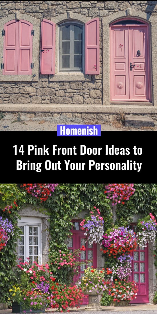 14個粉色前門的點子能凸顯你的個性