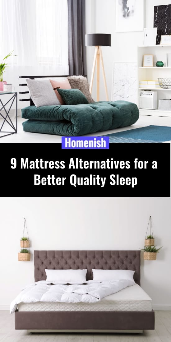9種睡眠質量更好的床墊替代品