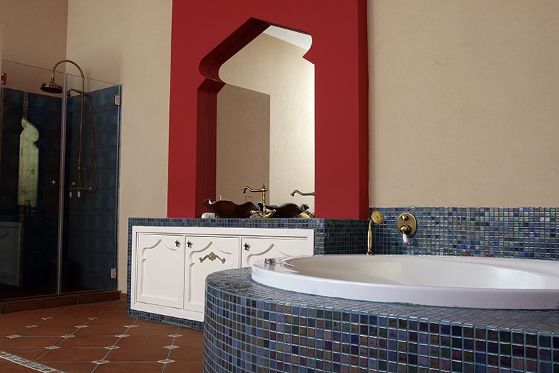 用摩洛哥風格裝飾浴室