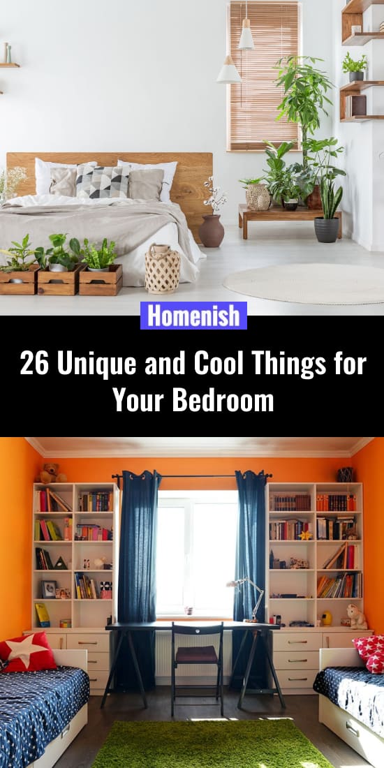為你的臥室準備的26件獨特又酷的東西