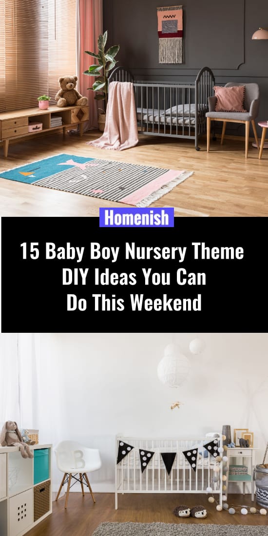 這周末你可以做的15個Baby Boy托兒所主題DIY創意
