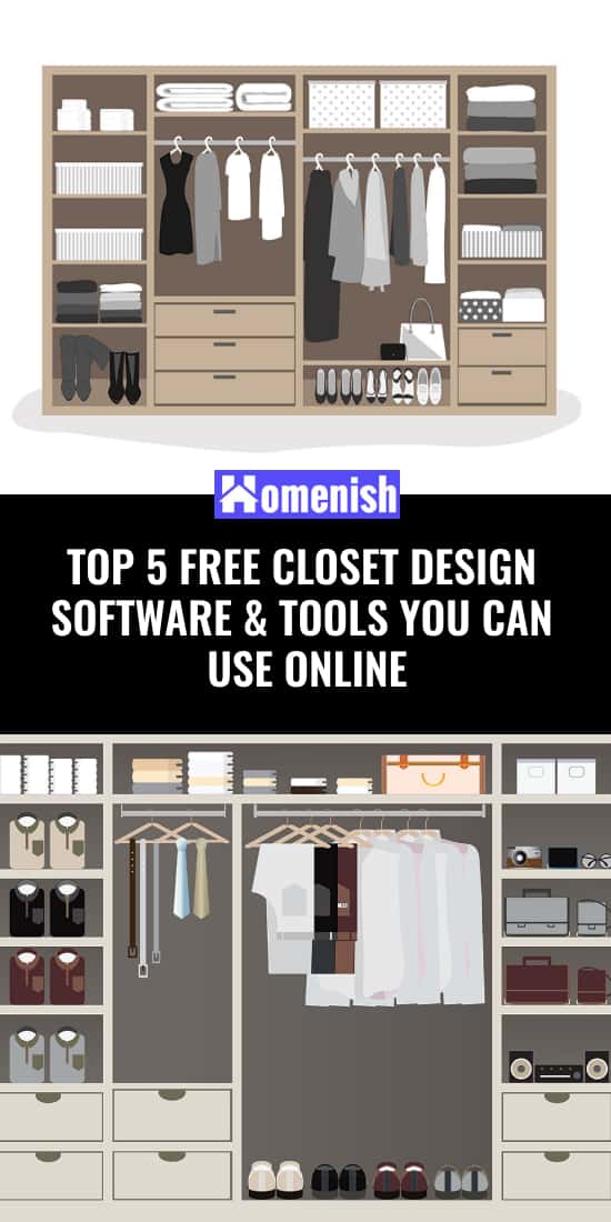 5個免費的衣櫃設計軟件和工具，你可以在線使用