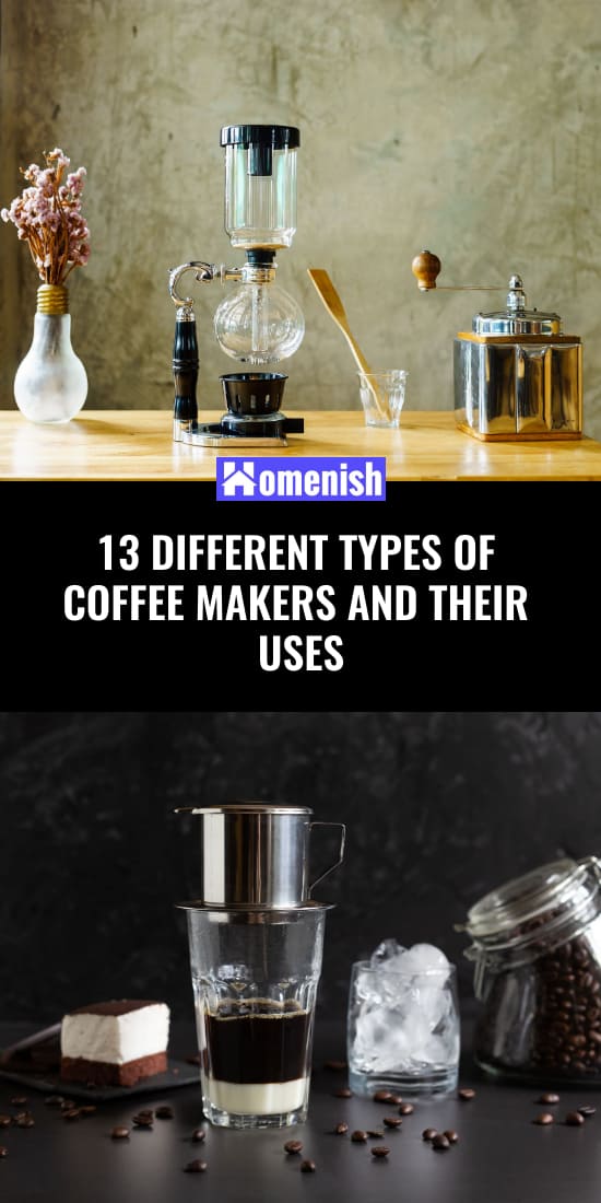 13種不同類型的咖啡機及其用途