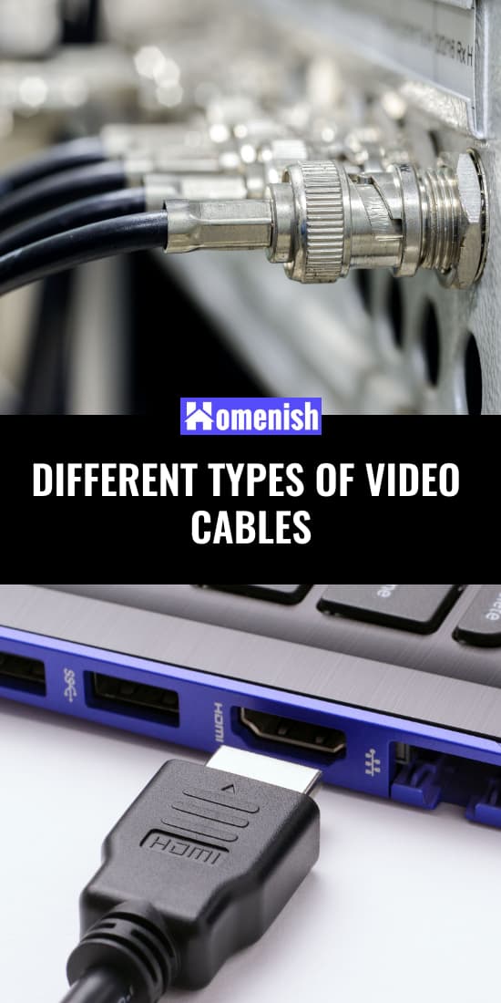 不同類型的視頻電纜