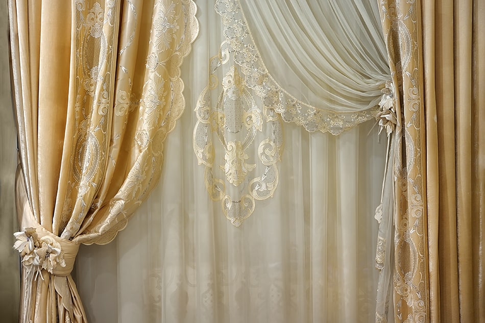 窗簾和窗簾
