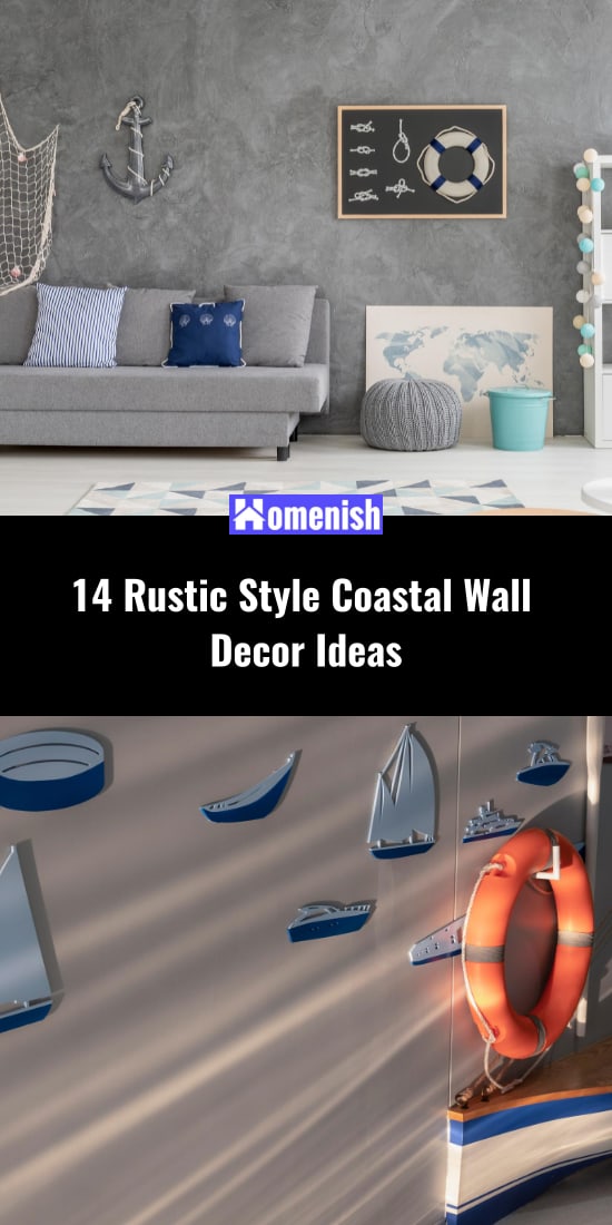 14鄉村風格的沿海牆裝飾想法