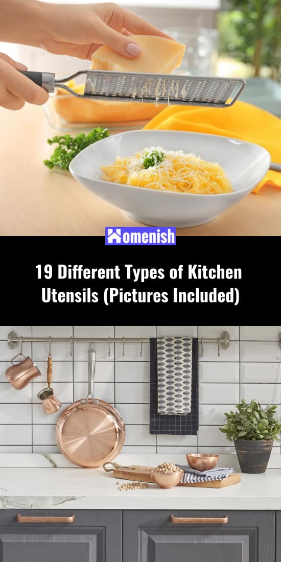 19種不同的廚房用具