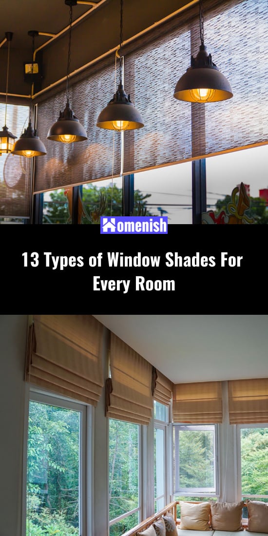 每個房間有13種百葉窗
