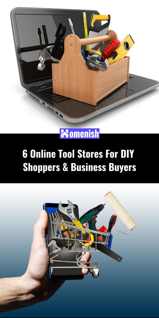 6網上工具商店為DIY購物者和商業買家