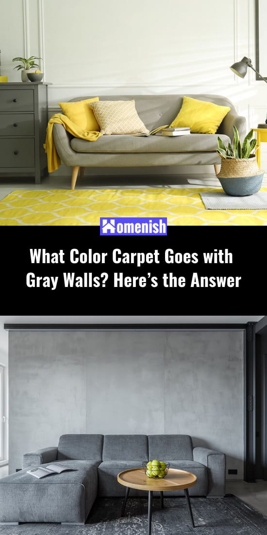 什麼顏色的地毯配灰色的牆壁?這就是答案