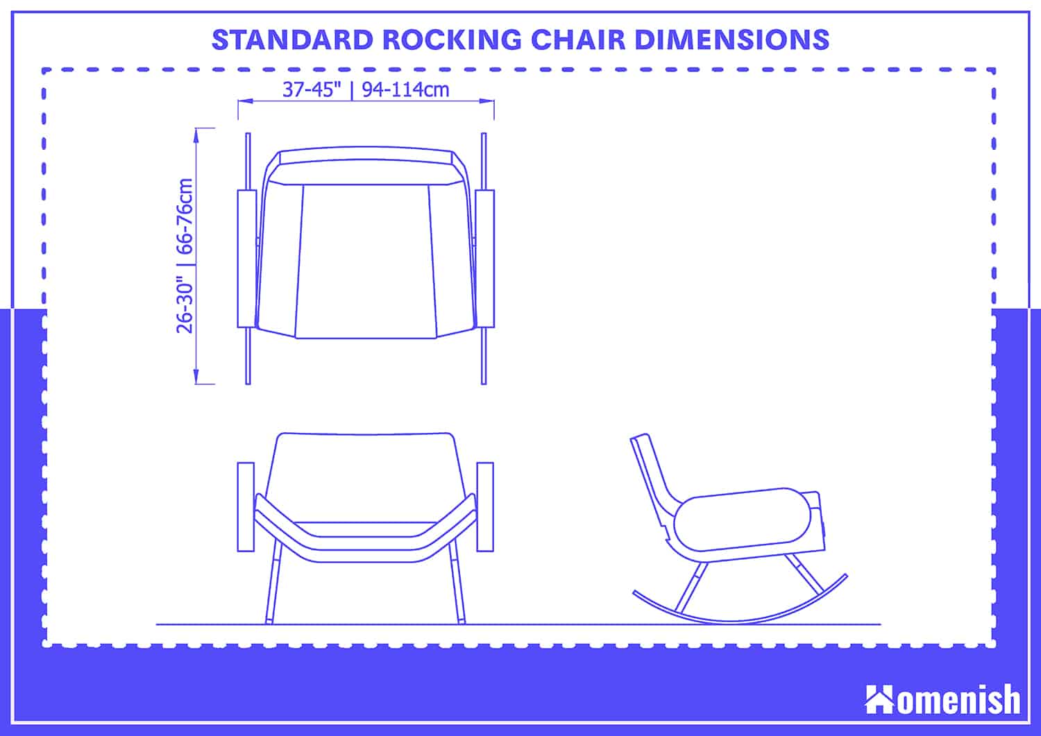 標準搖椅尺寸