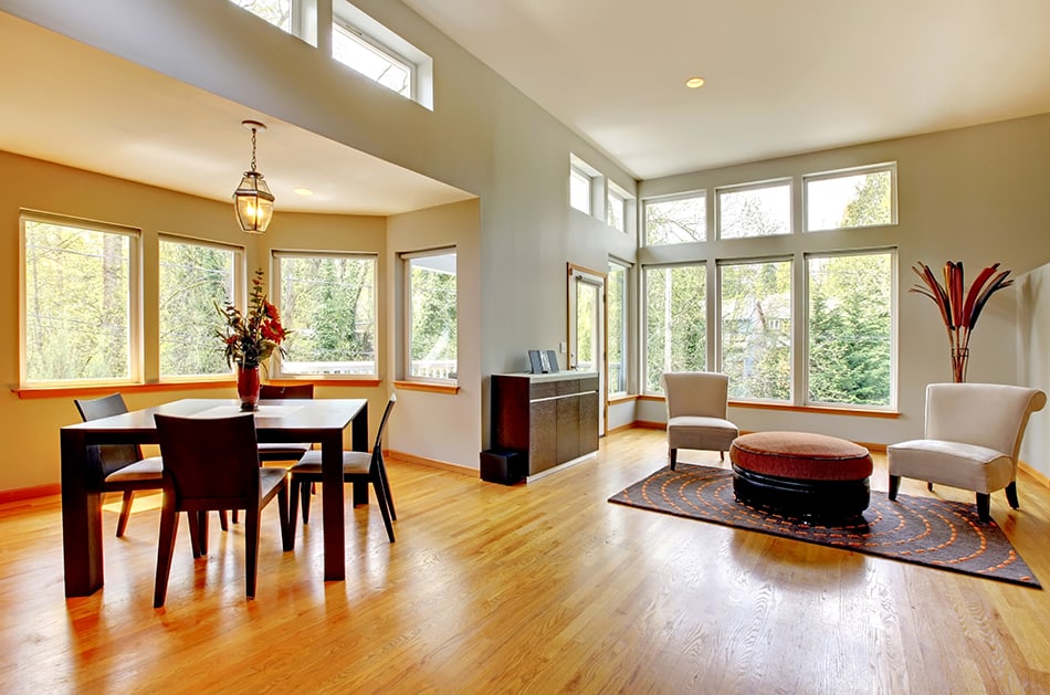 淺色硬木地板配什麼顏色的家具