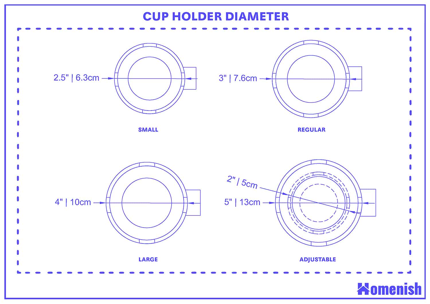 Cup Holder Diameter