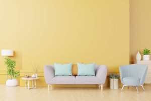 適合客廳的最佳黃色塗料顏色