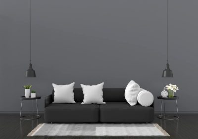 什麼顏色家具與灰色牆一起