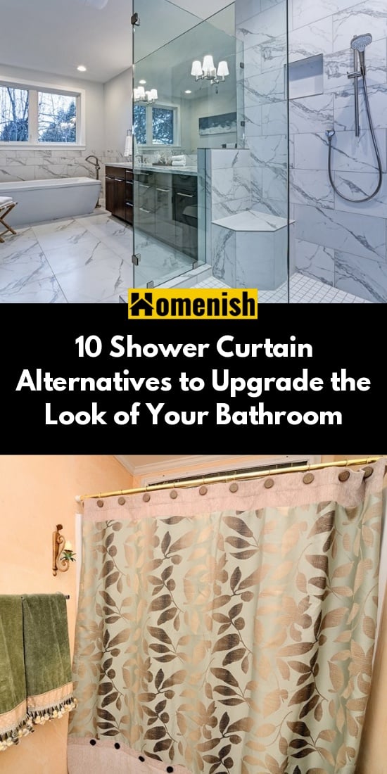 10種浴簾替代品可以提升浴室的外觀