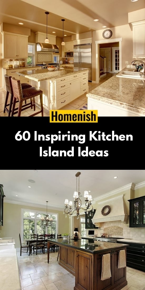 60個鼓舞人心的廚房島創意